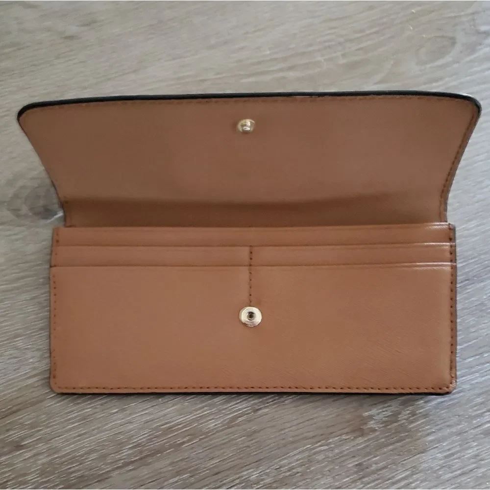 Michael Kors Saffiano Leather Crossbody Satchel and Bi-fold Wallet